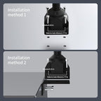 Flexible Work Light, Machine Light, Gooseneck Led Light IP66 Waterproof 800 Lumen 120 Volt 44Leds Screw Mounted Floodlights for Machine Tools Lathes and Workbenches