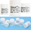 3 Gram 1500 Pack Silica Gel Canister, Desiccant Canister, Silica Gel Capsules, Desiccant Capsules, Moisture Absorbers for Food Storage, Food Safe Dehumidifiers Wisecan