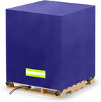 Pallet Cover Tarp Waterproof, Pallet Covers Heavy Duty Waterproof bulk Pallet Covers 48 x 48 x 60'' Outdoor Pallets Tarps Bulk Box Cover 48 x 48 x 60'' Custom Blue Fits Wood Patio Furniture
