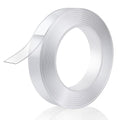 Double Sided Tape Heavy Duty 0.75in×20ft, Nano Tape Double Sided, Removable Traceless Two Sided Adhesive Tape, Clear Mounting Tape Double Sided Tape for Walls, Hanging Picture,Poster,Carpet
