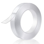 Double Sided Tape Heavy Duty 0.75in×20ft, Nano Tape Double Sided, Removable Traceless Two Sided Adhesive Tape, Clear Mounting Tape Double Sided Tape for Walls, Hanging Picture,Poster,Carpet