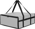 Pizza Carrier Insulated Bags Large for Deliveries, Insulated Pizza Carrier Delivery Bag 20x20 inches Food Bag for Personal and Professional Use