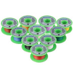 BNTECHGO 28 Gauge Silicone Wire Kit 10 Color Each 25 ft Flexible 28 AWG Stranded Tinned Copper Wire