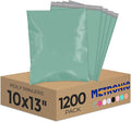 Metronic Poly Mailers 10x13 1200 Pcs, Shipping Bags for Clothing, Strong Adhensive Mailing Bags, Shipping Envelopes for Small Business, Tear-resistant Mailer Envelopes Bags in Grayed Jade Green