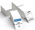 4”x6” Thermal Labels 4000 Labels, Shipping Label Thermal Paper for Thermal Printers Zebra & Rollo (4 Packs of 1000)