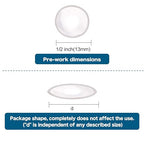 XHF 1/2 inch (13mm) 3:1 Waterproof Clear Heat Shrink Tubing Marine Grade Wire Cable Adhesive Lined Tube Insulation Seal Against Moisture Corrosion and Air Leakage, 4 Ft
