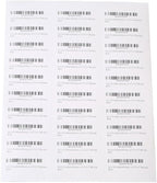 [100Sheet, 3000 Labels] Address Mailing Shipping Amazon FBA Barcode Labels 1 x 2 5/8 for Laser/Inkjet Printer, 30-up Return Address Labels Name Tag Stickers for School Supplies