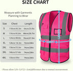 High Reflective Safety Vest for Men Women Breathable With Pocket Zipper for Build Oudoor Work Meet ANSI/ISEA Standard