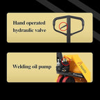 Heavy Duty Pallet Jack - 5500lbs Capacity, 3" Fork Lowered Height, Narrow Aisle Pallet Truck (71.4"), Durable Hydraulic System, 48×27" Fork
