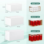 Eupako 30 Pack Small Shipping Boxes Assorted Sizes, White Corrugated Box Mailers, 9x6x4 & 10x7x5 & 11x6x6, 10 PCS Each, Cardboard Boxes for Packaging Small Business, Mailing