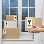 12 Rolls 2.25" X 4" Thermal Printer Labels, 350/Roll - Direct Thermal Labels Compatible with Zebra & Rollo Printers, BIAlabel