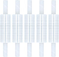 PSBM 4 Rolls 20 Inch x 1000 Feet 80 Gauge Stretch Film/Wrap with Handles, Heavy Duty Industrial Strength Up to 800% Ultimate Stretch, Clear Shrink Plastic Wrap for Moving, Packing, Shipping & Storage