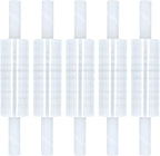 PSBM 4 Rolls 20 Inch x 1000 Feet 80 Gauge Stretch Film/Wrap with Handles, Heavy Duty Industrial Strength Up to 800% Ultimate Stretch, Clear Shrink Plastic Wrap for Moving, Packing, Shipping & Storage