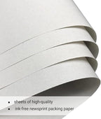 Large Packing Paper Sheets for Moving 31" x 21.5" Packaging Newsprint Paper 200 Pack Packing Paper for Wrapping Fragiles,Box Fillers for Moving Supplies