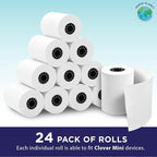 Thermal Paper for Clover Mini by Paper Planet | C200, C300, C301, C302, C305 | 24 Rolls