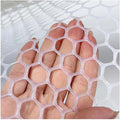 Plastic Wire Mesh Fence, Fencing Chicken Wire Fence with 1.8cm/0.7in Mesh Holes, for Pet Fencing Garden Balcony Grass Protection Farm Crafts(Size:Mesh 0.7in-3.3ft Wx33ft L,Color:White)