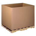 AVIDITI Shipping Gaylord Bottom Large, 48"L x 40"W x 36"H 5-Pack | Gaylord Bottom for Packing, Moving and Storage 48x40x36 484036