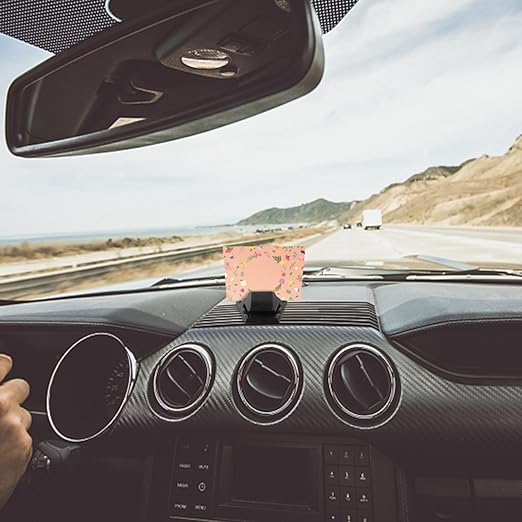 Car Card Holder 2Pcs Vehicle Dashboard Clip for Parking Ticket Fuel Insurance Card Organization Auto Accessories