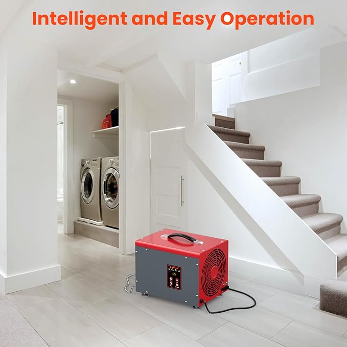 Abestorm 70 Pints Crawl Space Dehumidifiers, Compact Portable Commercial Dehumidifier Up to 1,000 sq. ft. Auto Defrost, Memory Starting Crawlspace dehumidifiers
