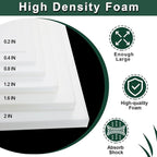 59x79x0.4 Inches Craft Foam Sheets, Suitable for Shipping, Packing, Mailing, DIY, Cosplay, Cushioning Foam, 35D High Density Foam Sheets