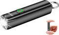 Blukar Rechargeable EDC Flashlight, 360L Mini Keychain Flash Light with 3 Lighting Modes, Memory Function, Waterproof, Compact and Portable Pocket Light for Everyday Carry, Emergency,Camping,Outdoor