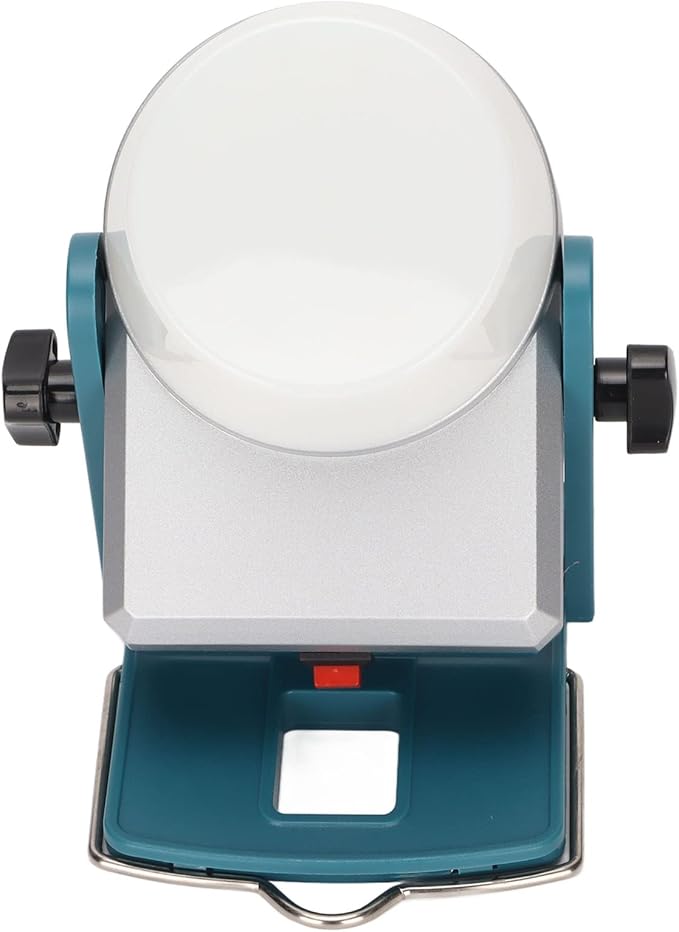 KIMISS Small LED Work Light 18W Portable Flood Lamp Compatible with 14/18V Batteries - Hangable Outdoor Floodlight for Enhanced Visibility and Versatile Use
