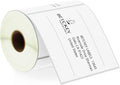 BETCKEY - 4" x 4" (102 mm x 102 mm) Shipping & Large Square Labels Compatible with Zebra & Rollo Label Printer,Premium Adhesive & Perforated [1 Rolls, 350 Labels]