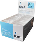Integra Boost - 55% RH Level - 8 Gram Size - Two-Way Humidity Control Pack Incl. Replacement Indicator Cards - Food Storage & Herbs Preserver Moisture Balancer, Protects 1 OZ (Pack of 144)