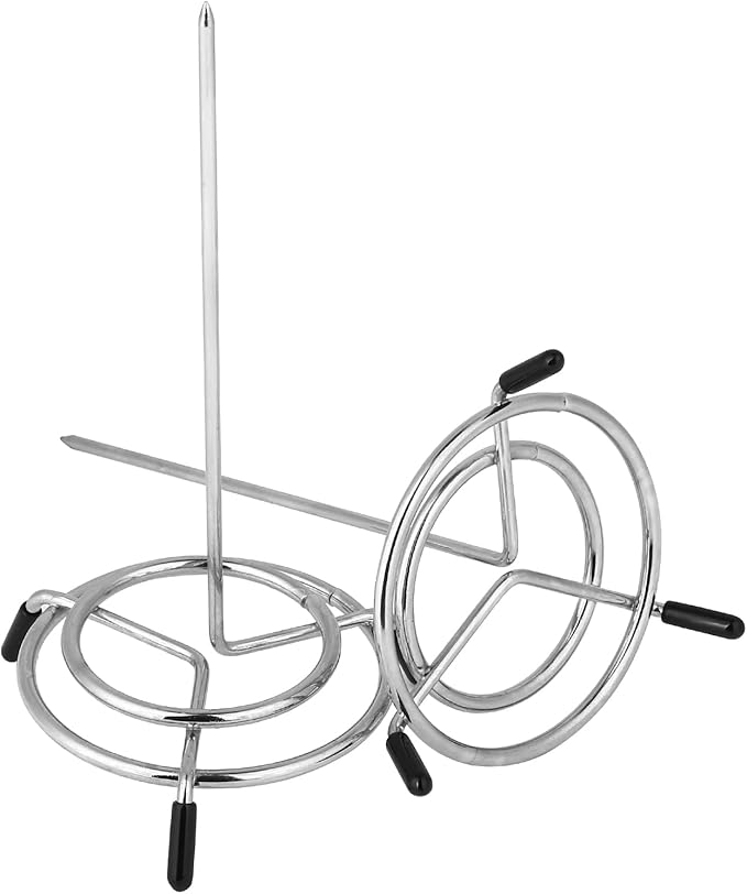 4PCS Check Spindle, Receipt Holder Spike, Stainless Steel Bill Fork, Memo Holder Spike