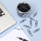 300Pcs Large Paper Clips,2 Inch Paper Clip,Jumbo Paperclips Great for Office Supplies, School(Black)