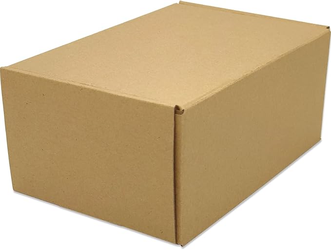 Small Brown Shipping Boxes for Small Business Pack of 25-9x6x4 inches Cardboard Corrugated Mailer Boxes for Shipping Packaging Craft Gifts Giving Products