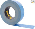 Brixwell 3 Rolls - Blue Double Coated Carpet Tape 2 Inch x 36 Yard Made in the USA