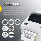 BETCKEY - 4" x 3" (102 mm x 76 mm) Shipping & Multipurpose Labels Compatible with Zebra & Rollo Label Printer,Premium Adhesive & Perforated [6 Rolls, 3000 Labels]