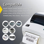 BETCKEY - 4" x 5" (102 mm x 127 mm) Large Shipping & Multipurpose Labels Compatible with Zebra & Rollo Label Printer,Premium Adhesive & Perforated [2 Rolls, 700 Labels]
