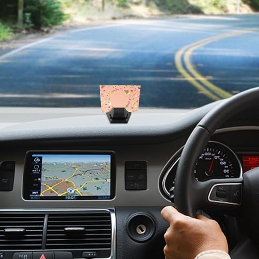 Car Card Holder 2Pcs Vehicle Dashboard Clip for Parking Ticket Fuel Insurance Card Organization Auto Accessories