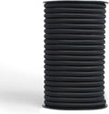 Strong and Durable Bungee Cord - 3/8" x 50ft Elastic Cord, Kayak Stretch String Rope, Bungee Shock Cords for Repairing Tent Poles, DIY, Tie Downs, Black