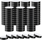 REHALY 1400 Pcs Neon Wristbands for Events - Waterproof Paper Bracelets (Black)
