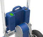 ZW7250GC Electric Stair Climber, 550lb Load Capacity Heavy Duty Stair Climbing Cart Aluminum Powered Stair Climbing Hand Truck with Foldable Handle Solid Wheel Brake System
