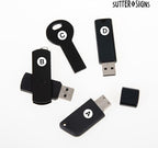 1000pcs Letter P Stickers, 0.5" Letter Sticker Dot Labels for Organization, Inventory, 1000/roll