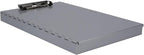 Saunders Tuffwriter Recycled Aluminum Storage Clipboard, 0.5" Clip Capacity, Holds 8.5 x 11 Sheets, Silver