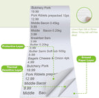 MFLABEL 2 1/4" x 50' Thermal Receipt Papers, 10 Rolls per Carton, 48g Weight, Biodegradable, Coated, POS Cash Register Paper