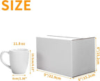 PETAFLOP 9x6x6 Shipping Boxes Set of 25, Small White Cardboard Mailer Box for Packing, Mailing, Business,DIY