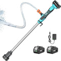SEESII Cordless Stick Water Transfer Pump, with Dual 4000mAh Batteries & Charger, 720GPH, 32FT Head, Handheld Portable Utility Sump Pump Kit with 3/4" Outlet for Pool/Garden/Pond/RV/Boat Draining