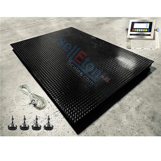 SellEton SL-700-5' x 8' (60" x 96") Industrial Heavy Duty Floor Scale & 7510-SS Display | 5000 lbs x 1 lb