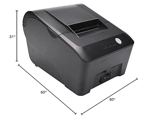 SellEton (60" X 60") Industrial Floor Scale Plus Printer | Heavy Duty Industrial Pallet Scale with Printer - Size (10,000 Lbs X 1 Lb)