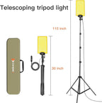 CONPEX Telescopic LED Camping Lights 18000 Lumens - Tripod, Remote Control, Outdoor Telescoping Light with Stand