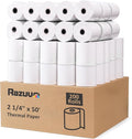 (200 Rolls) 2 1/4 x 50 Thermal Paper Rolls- Credit Card Receipt Paper - BPA-Free, Compatible with Clover Flex, Square Terminal and More