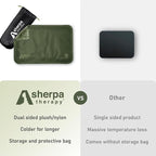 Medium Flexible Gel Ice Packs for Injuries Reusable - Soft Hot and Cold Packs for Injuries for Ankle, Arm, Foot, Leg, Back Pain Relief - 8" x 12" - Green