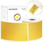 3x5 Inch Thermal Label Stickers,300Pcs Waterproof Rectangle Labels for Storage Bins,Moving Boxes,Address & Inventory Organization,Small Business Labeling,Gold