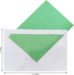 1000 Pcs 9.5"x6.7" Self-Sealing Packing List Envelope Pouches, Clear Adhesive Top Loading Packing Envelopes for Shipping Supply, Mailing Pouch Enclosed Bags Packing Slip & Invoice Labels